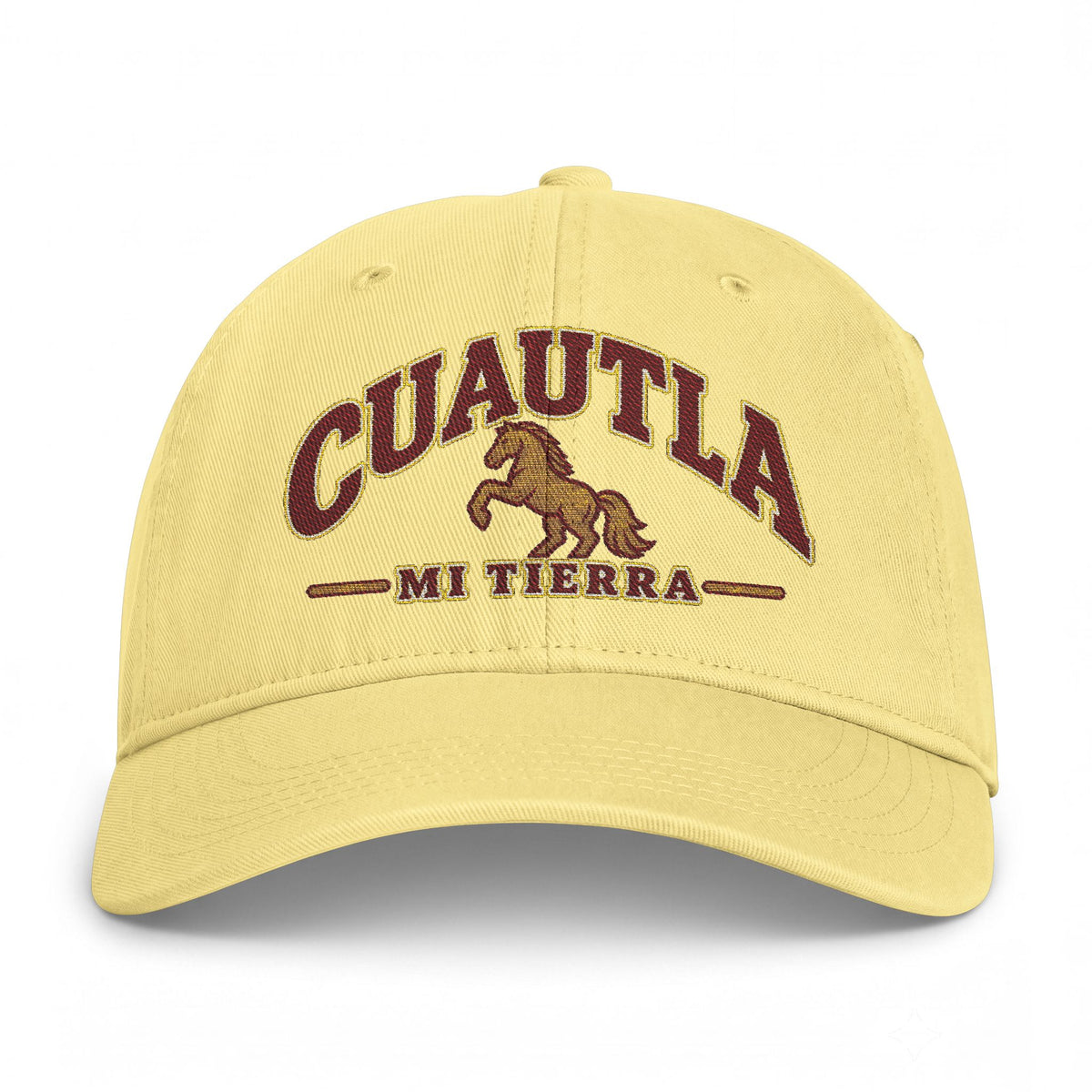 Cuautla | Mi Tierra Heritage Cap – Light Vintage Embroidered