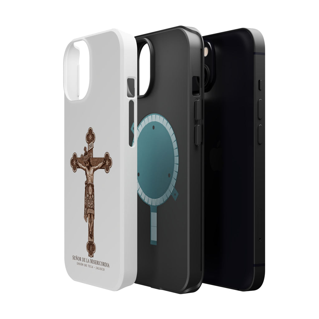 Magnetic Impact-Resistant Phone Case | Señor de la Misericordia Crucifix Design