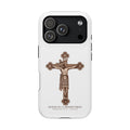 Magnetic Impact-Resistant Phone Case | Señor de la Misericordia Crucifix Design