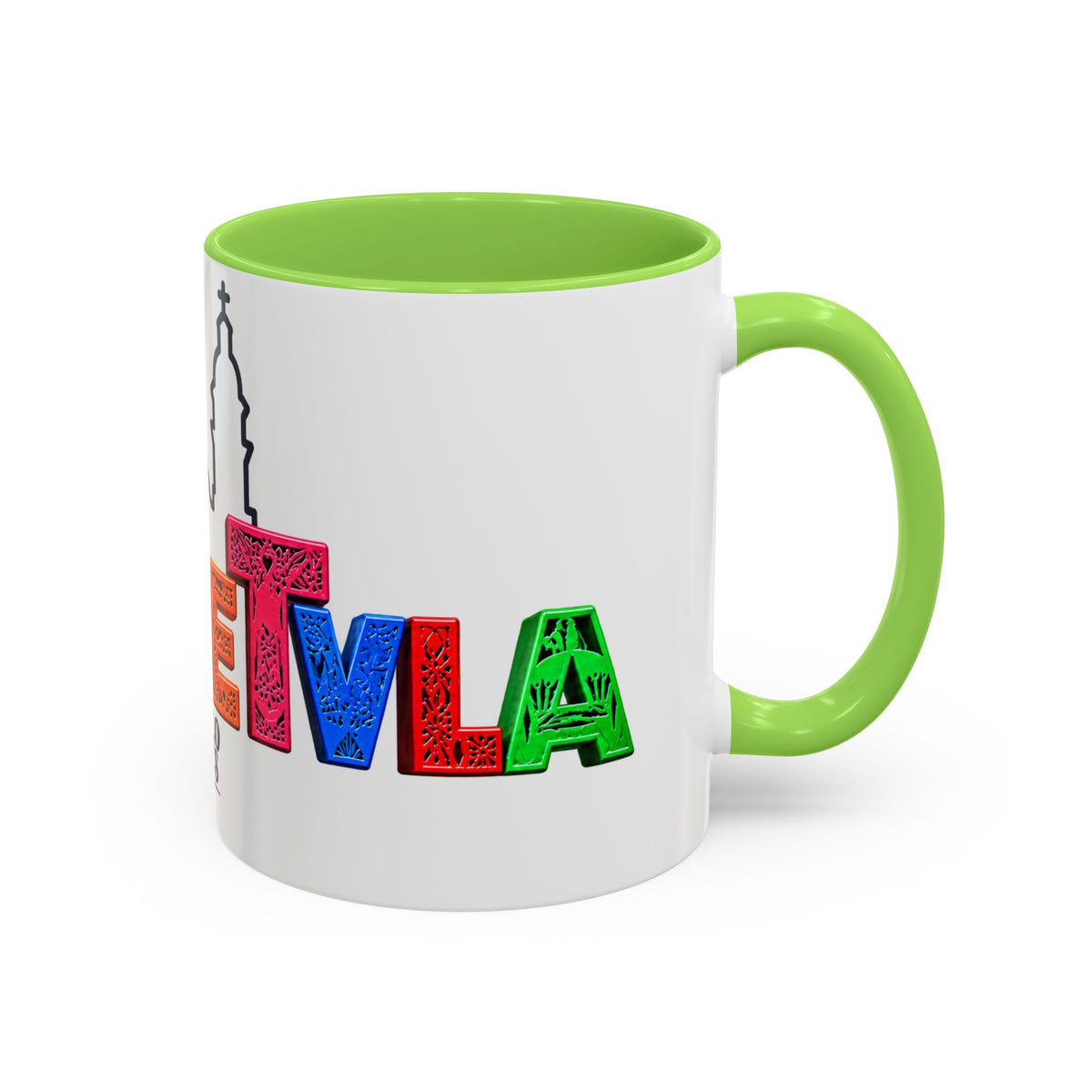 Unión de Tvla Colorful Mug | Pueblo Roots