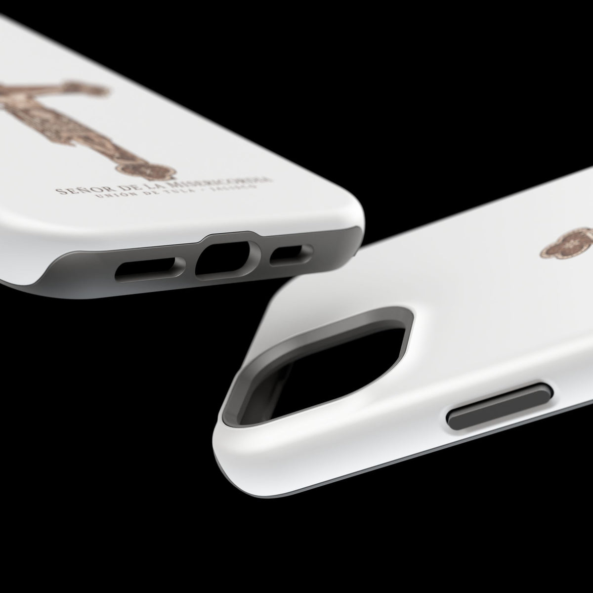 Magnetic Impact-Resistant Phone Case | Señor de la Misericordia Crucifix Design