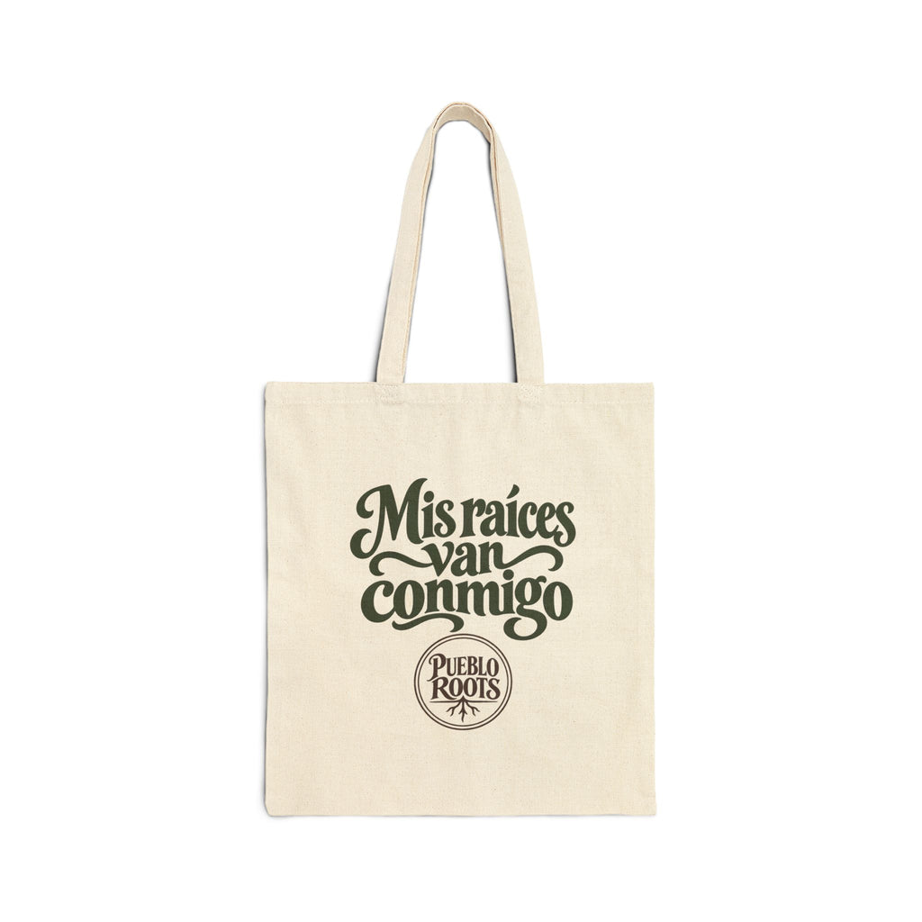 Unión de Tvla Canvas Tote | Mis Raíces Van Conmigo