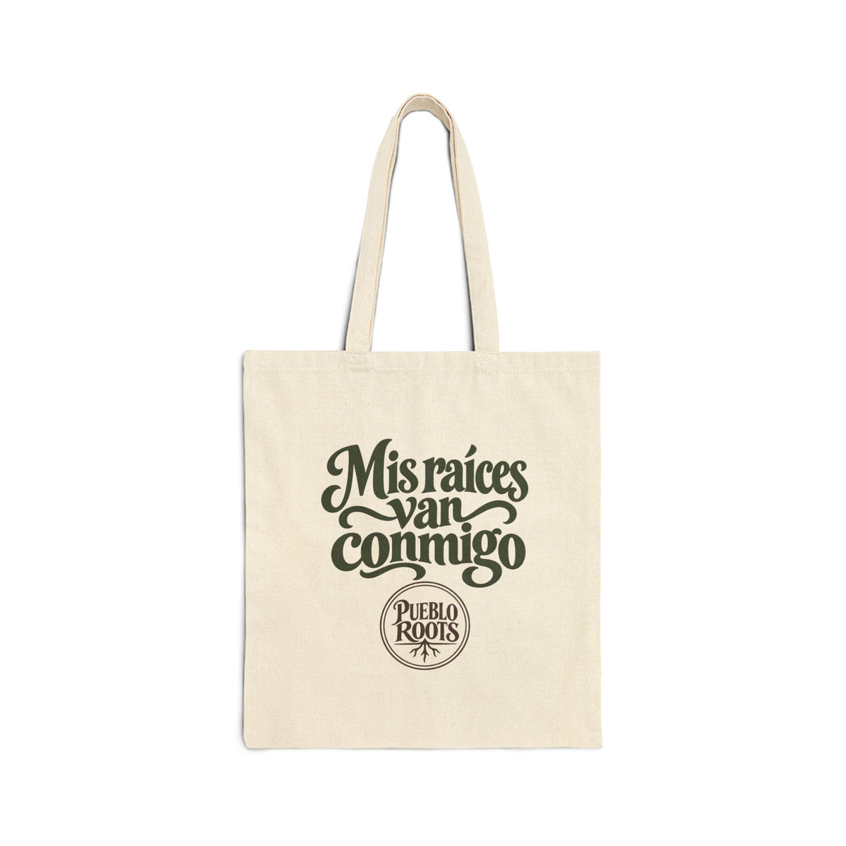 Unión de Tvla Canvas Tote | Mis Raíces Van Conmigo