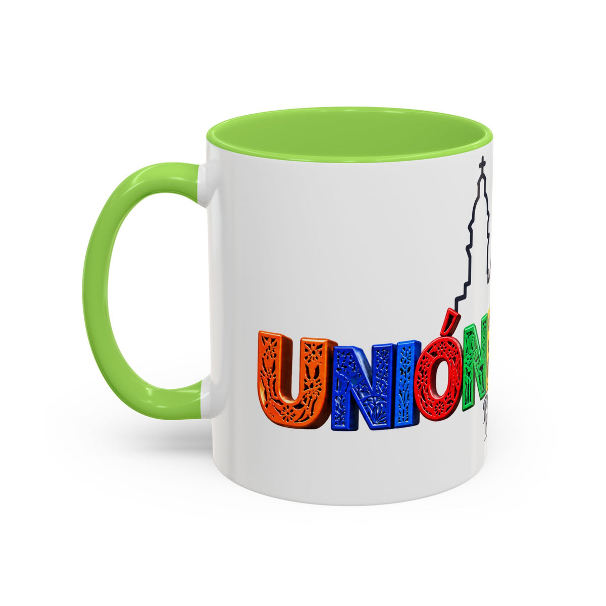 Unión de Tvla Colorful Mug | Pueblo Roots
