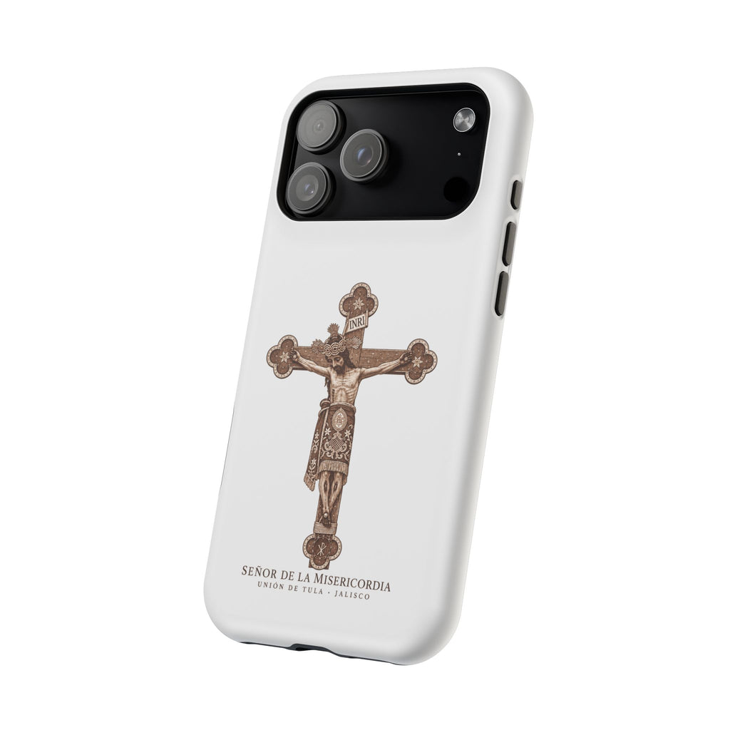 Magnetic Impact-Resistant Phone Case | Señor de la Misericordia Crucifix Design