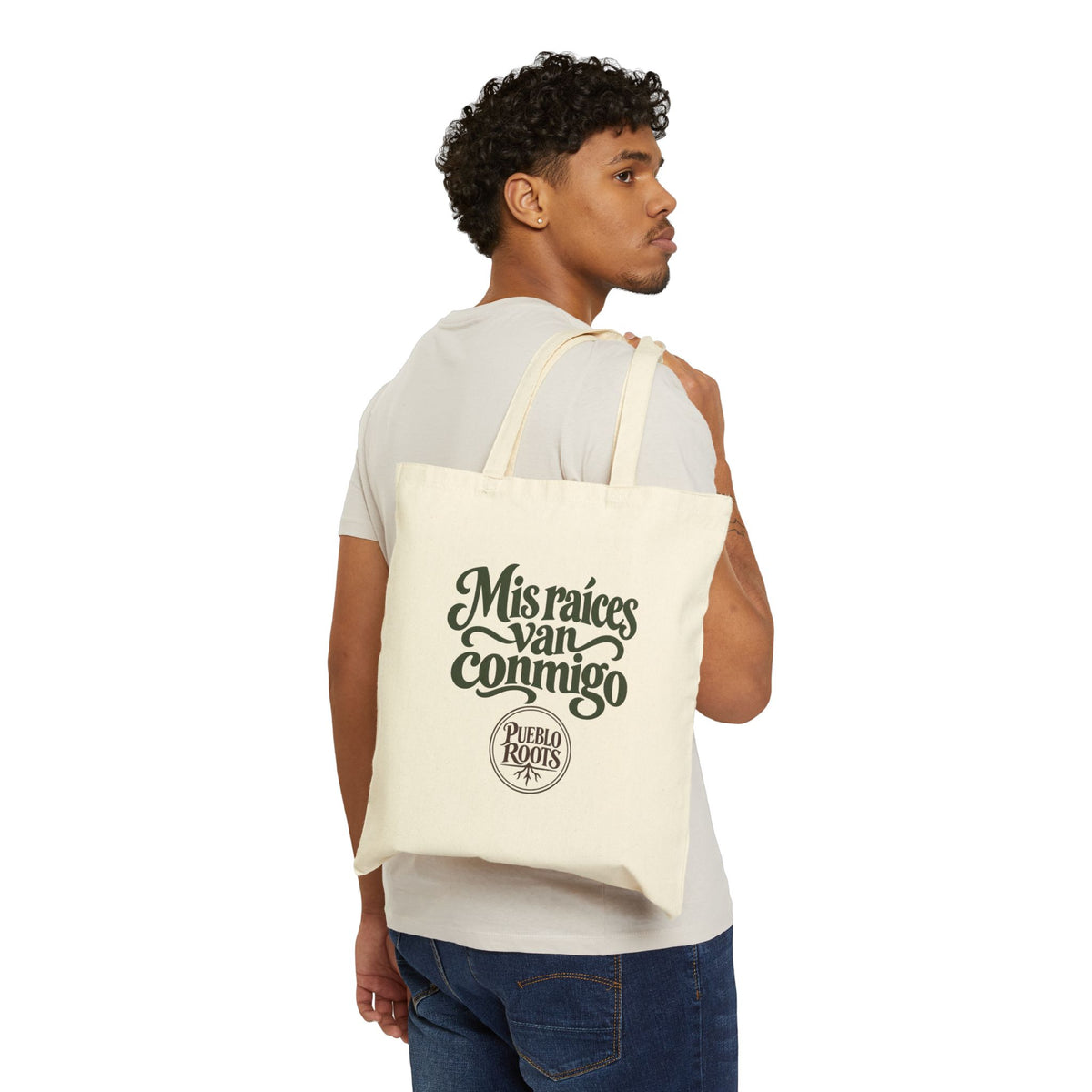 Unión de Tvla Canvas Tote | Mis Raíces Van Conmigo