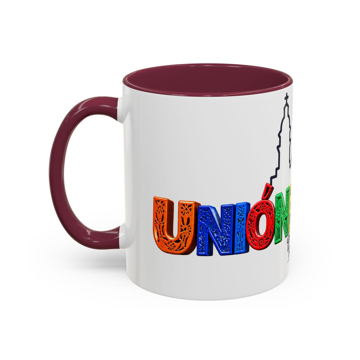 Unión de Tvla Colorful Mug | Pueblo Roots
