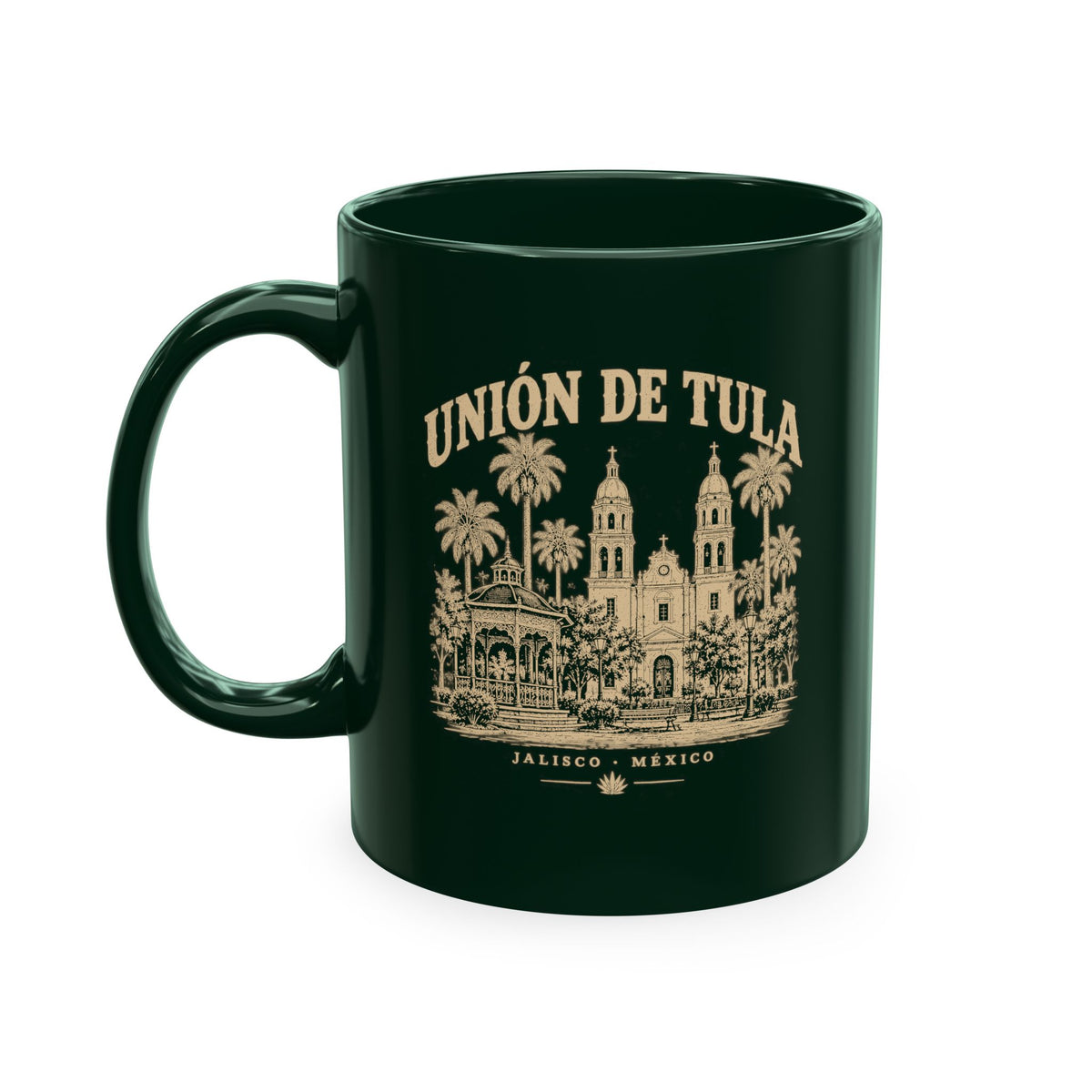Unión de Tula Vintage Ceramic Mug – Plaza & Church | Pueblo Roots