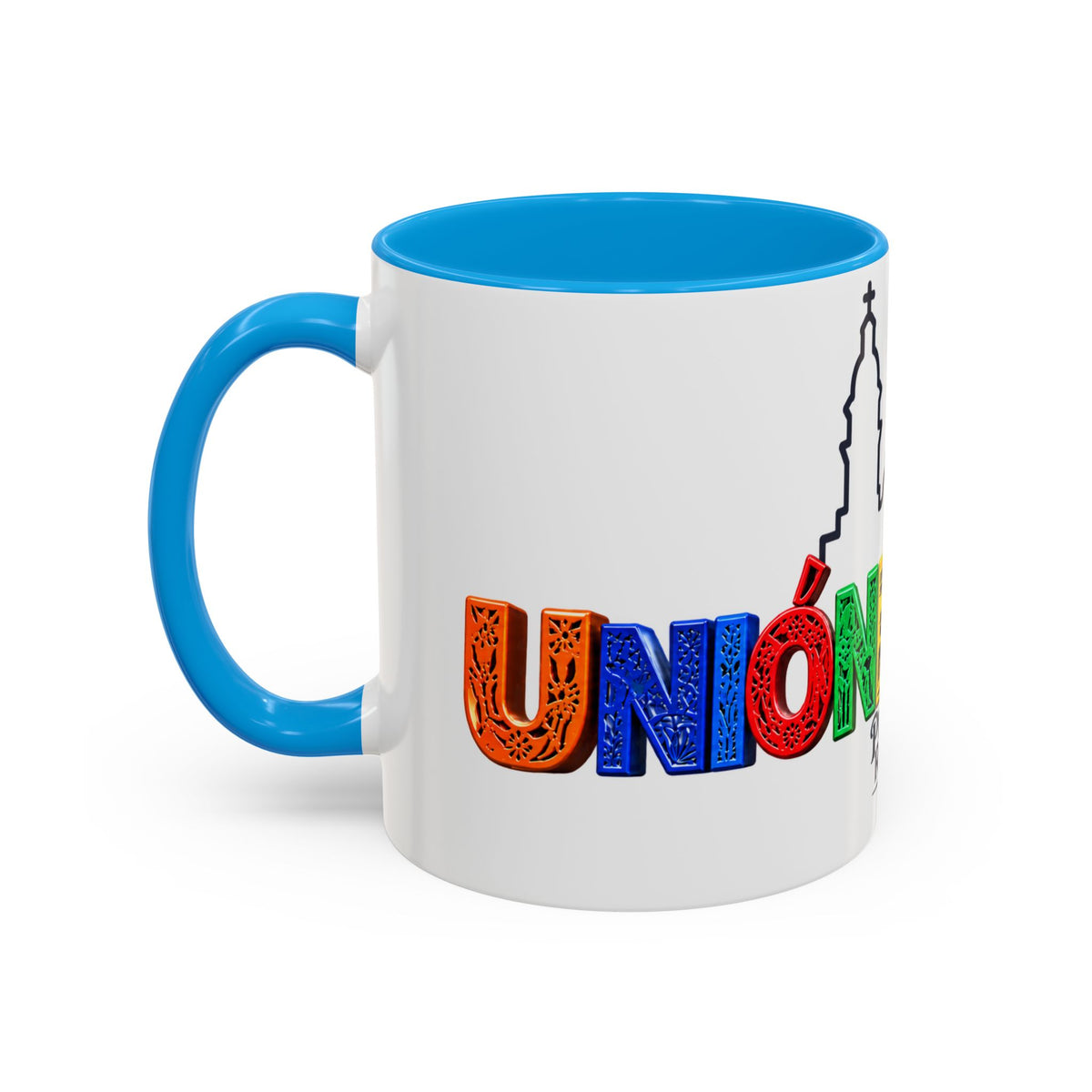 Unión de Tvla Colorful Mug | Pueblo Roots