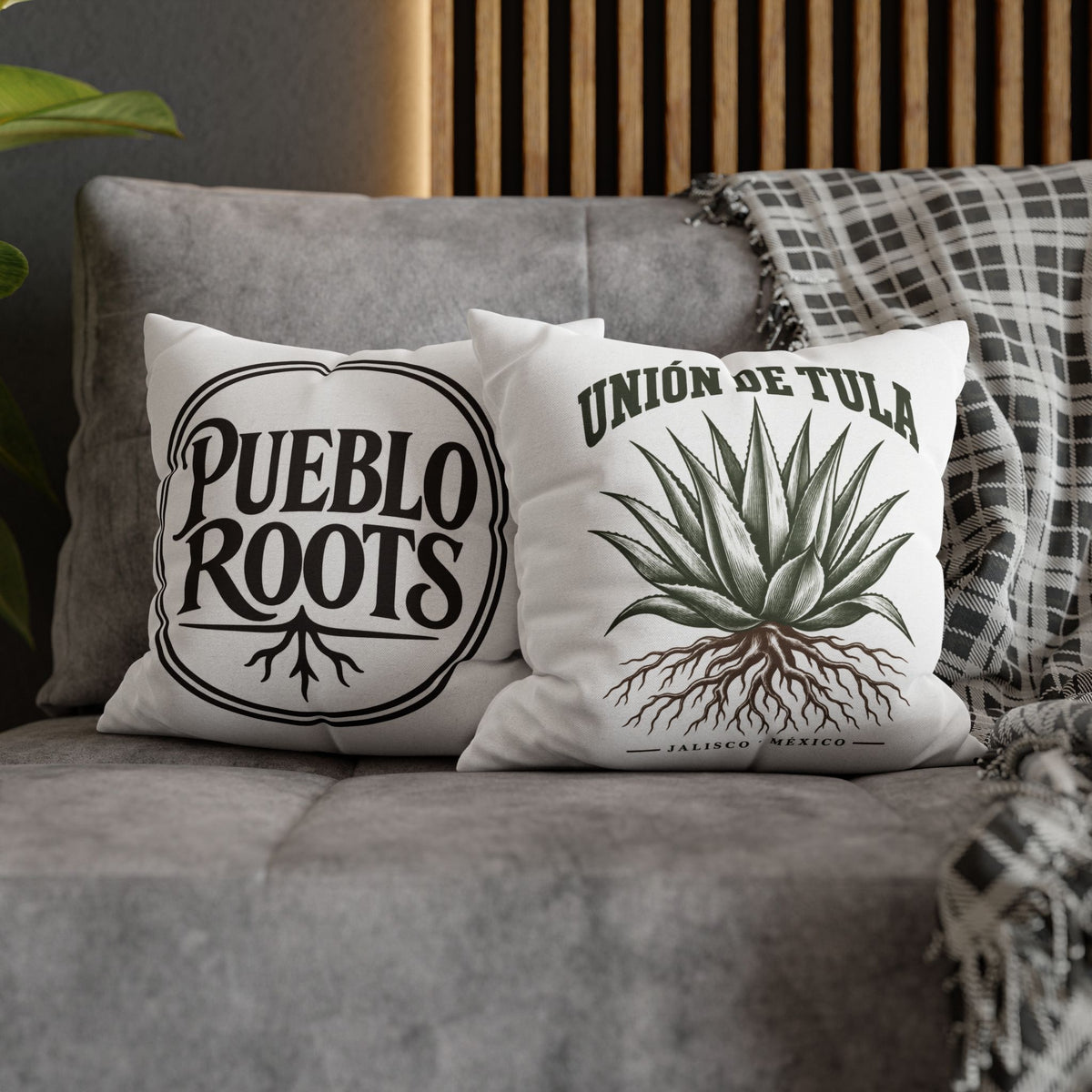 Unión de Tula Agave Decorative Pillow Cover – Mis Raíces | Pueblo Roots