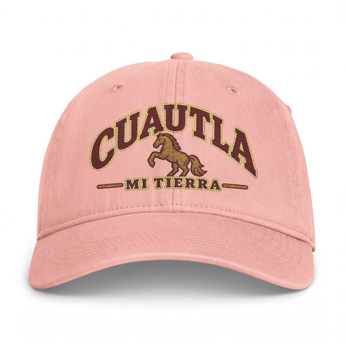 Cuautla | Mi Tierra Heritage Cap – Light Vintage Embroidered