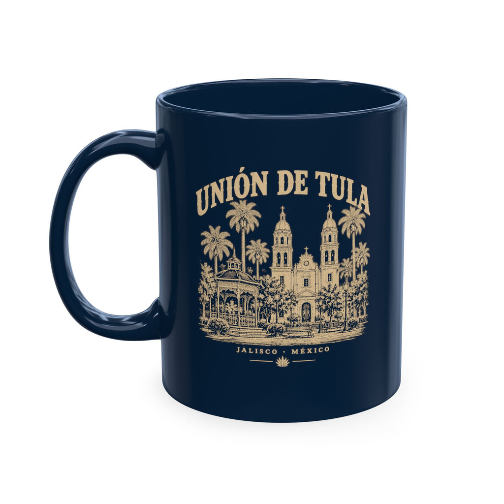 Unión de Tula Vintage Ceramic Mug – Plaza & Church | Pueblo Roots