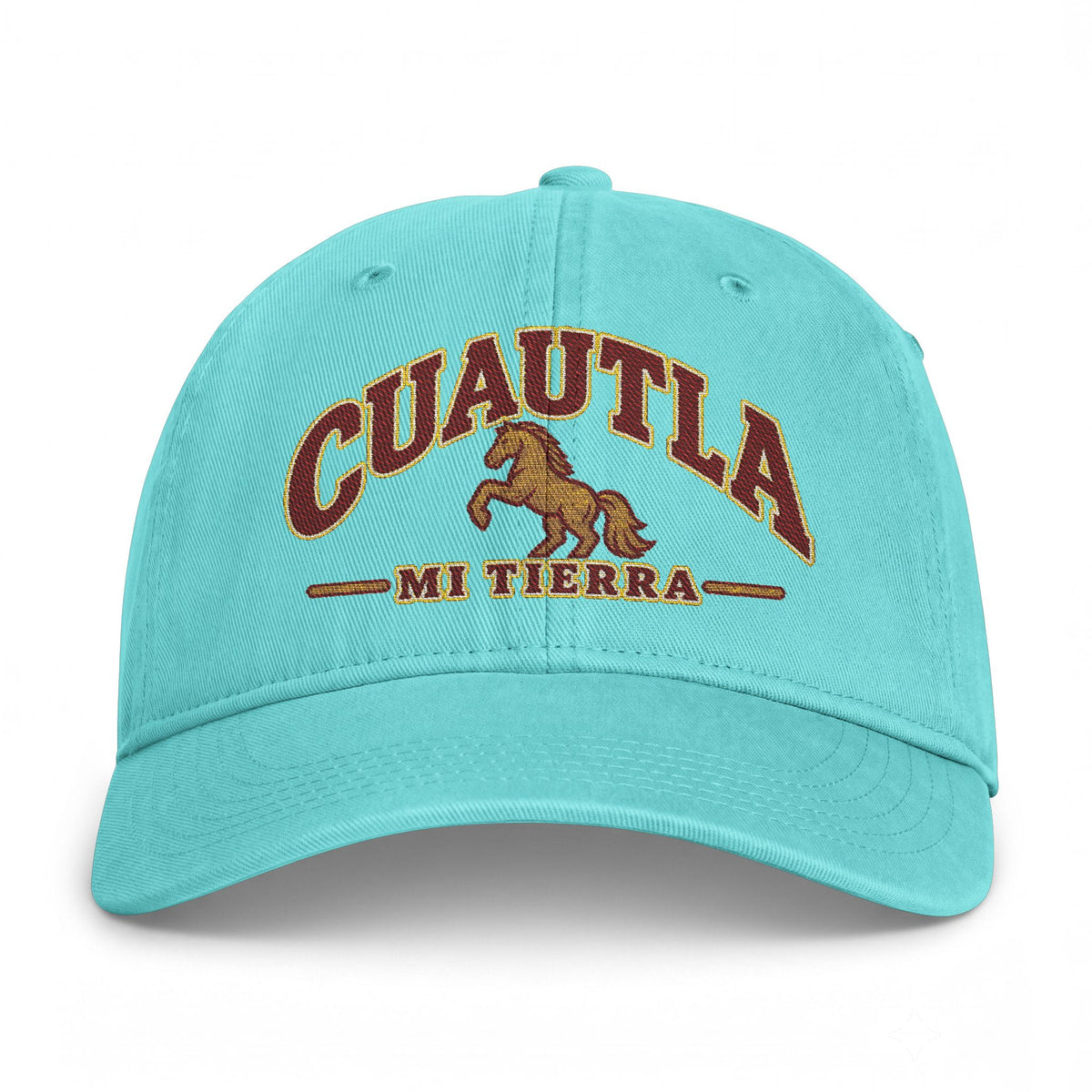 Cuautla | Mi Tierra Heritage Cap – Light Vintage Embroidered