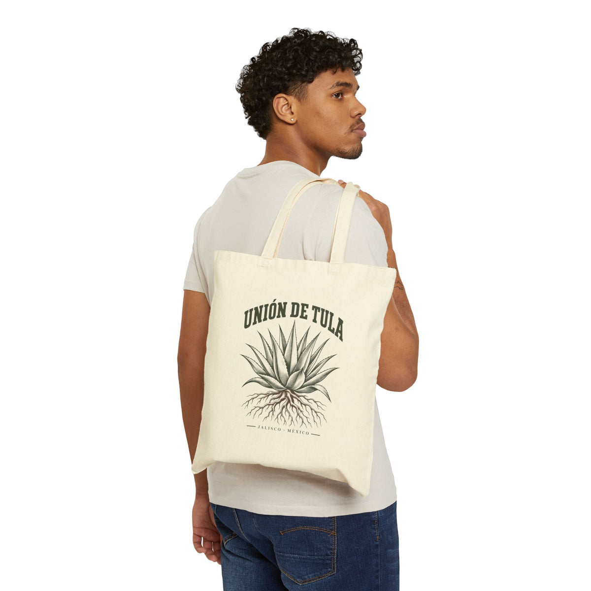 Unión de Tvla Canvas Tote | Mis Raíces Van Conmigo
